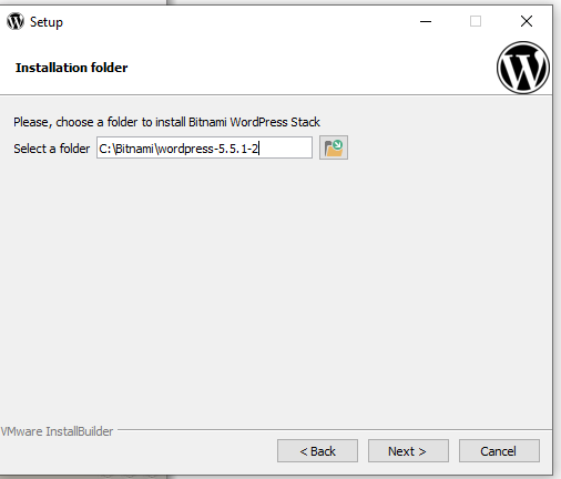 Bitnami wordpress installation step by step